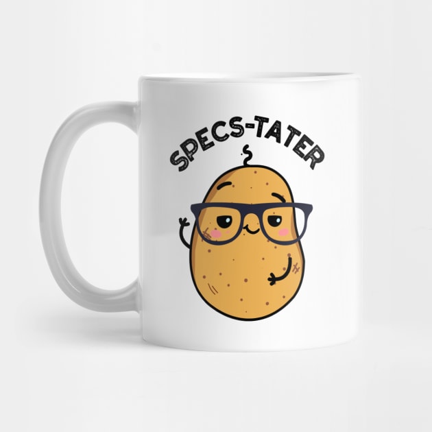 Specs-tater Funny Potato Spectacle Pun by punnybone